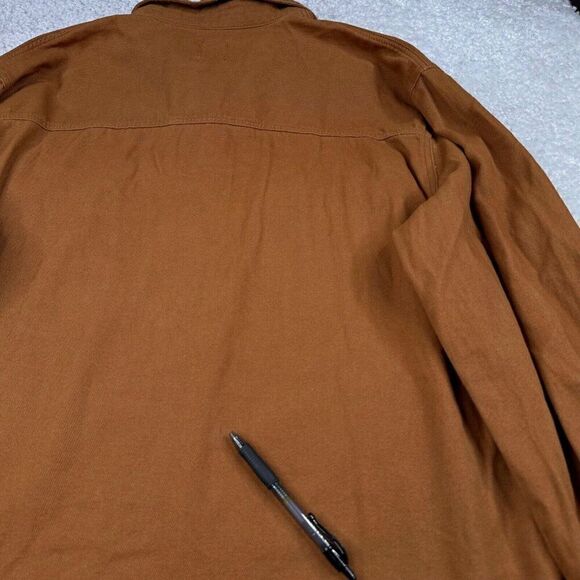 Princess Polly Neve Oversized Shacket Top Brown NEW - Picture 8 of 13